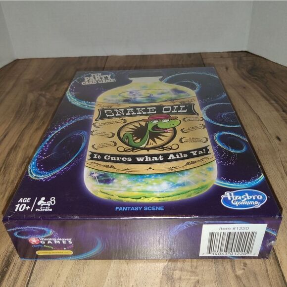 Hasbro SNAKE OIL It Cures What Ails Ya! FUN Family PARTY CARD GAME 2016 Sealed. - Picture 3 of 5